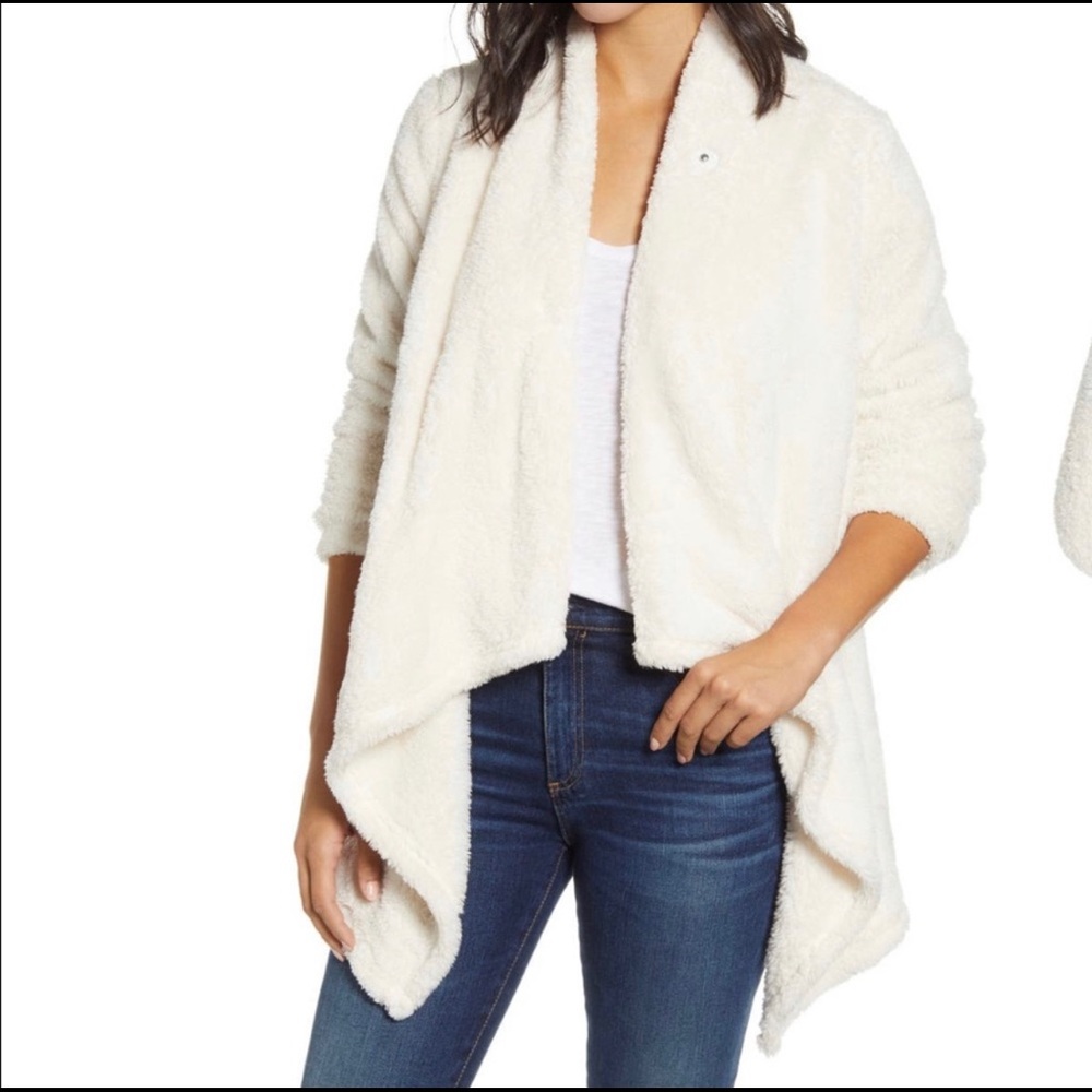 Brand new soft and furry cardigan
